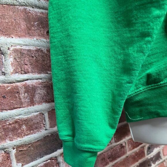 DILLY DILLY St. Patrick’s Day Hoodie Medium Green Irish Pride Gildan Heavy Blend - Picture 4 of 7